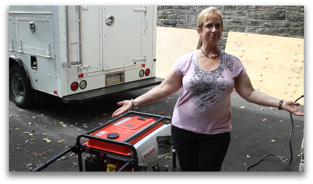 How to use a portable generator during a power outage