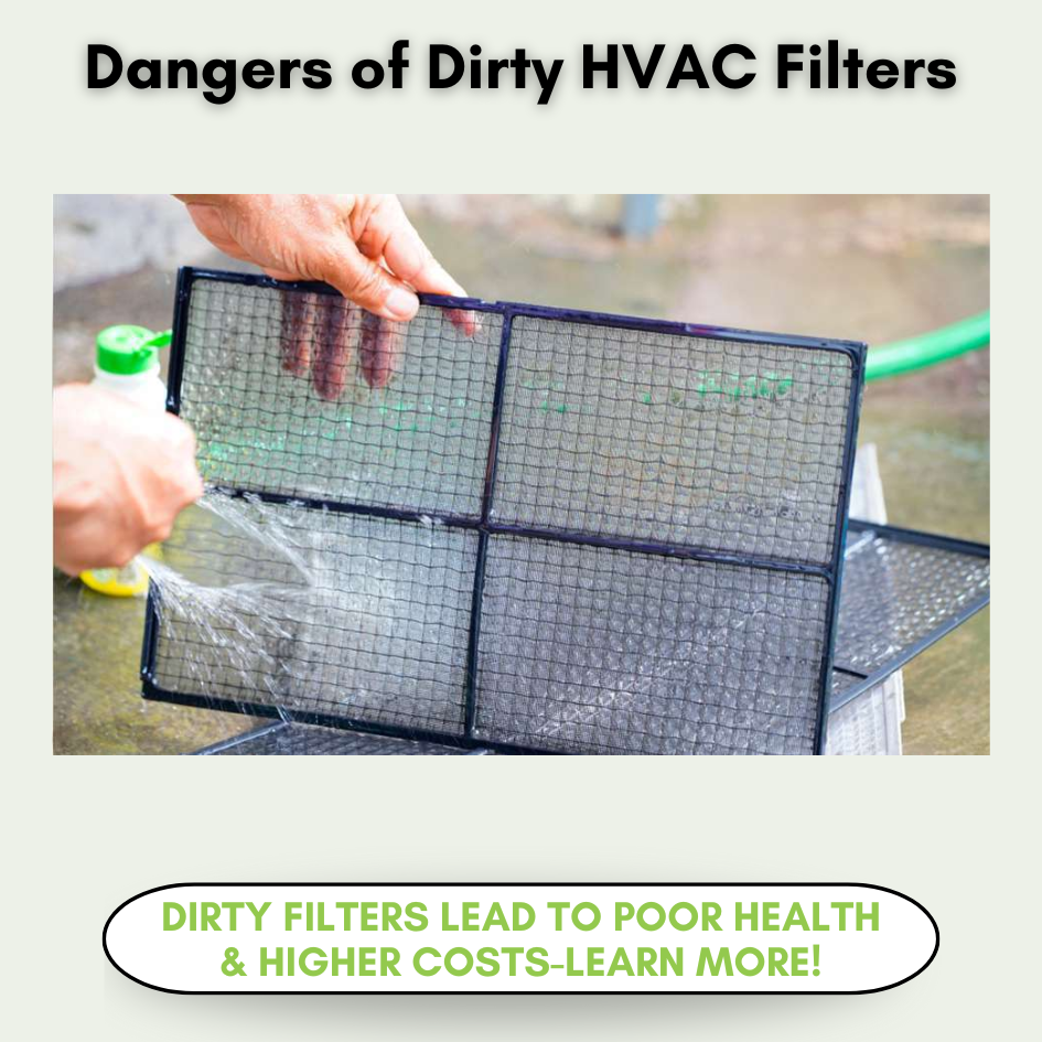 Dangers of dirty HVAC filtesr