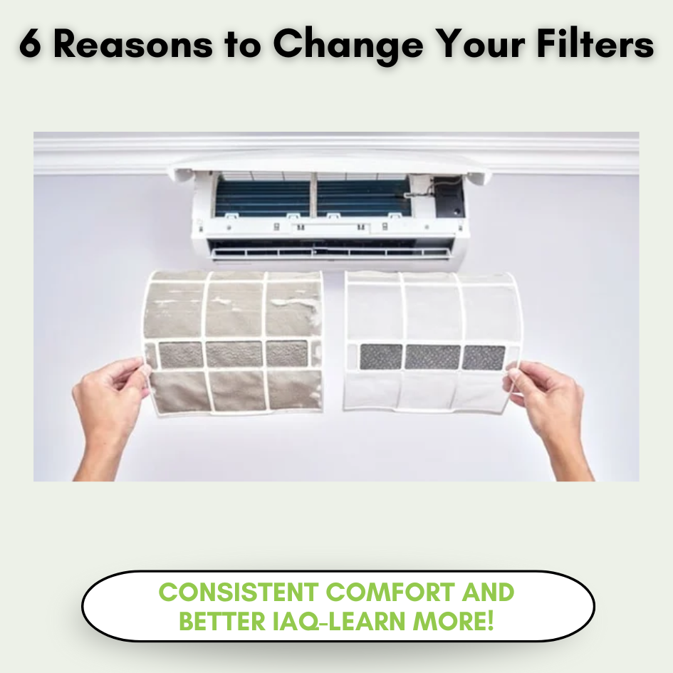 Benefits of changing your air filters