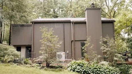 Mitsubishi Electric heat pump in New Hope, PA