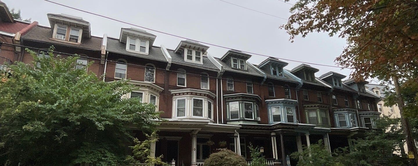 Philadelphia home where new Ruud HVAC equipment was installed.