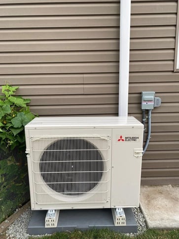 Mitsubishi Electric Heat Pump installation in Levittown, Pa