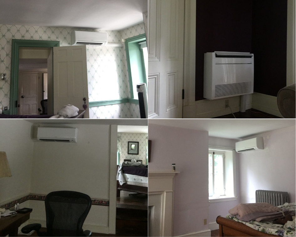 Ductless Splits are know for their efficiency and versatility to fit all areas of your home!