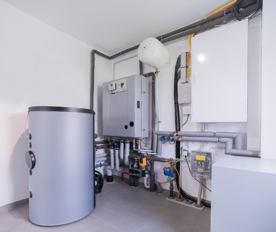 Home heating system upgraded with efficient heater installation in Langhorne - PA