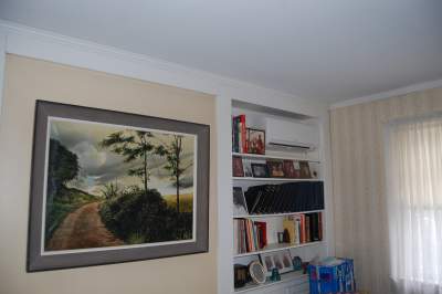 Mitsubishi Electric ductless mini-splits in Doylestown, PA bedroom shelf