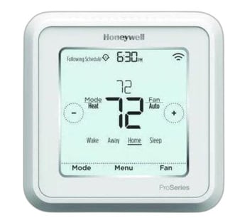 Honeywell Pro t6 thermostat