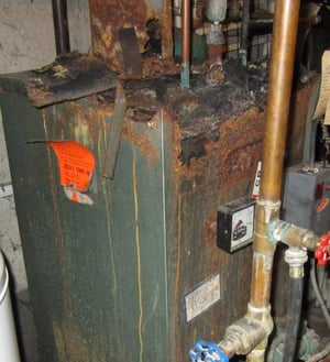 Boiler heater replacement in Bensalem