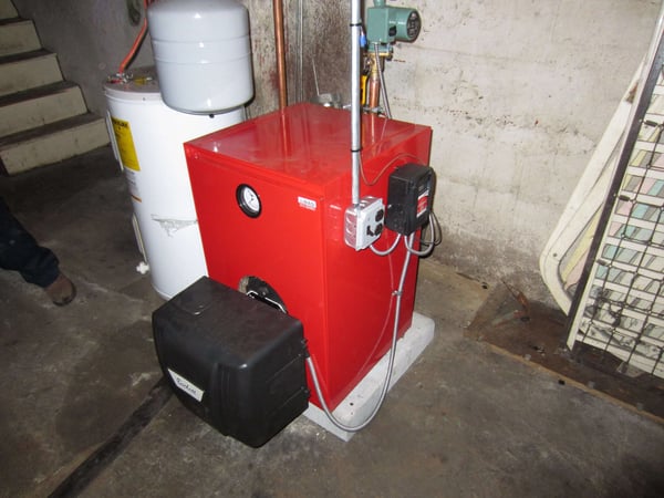 ECI installs high efficiency Biasi B10-4 oil boiler in Bensalem home. 