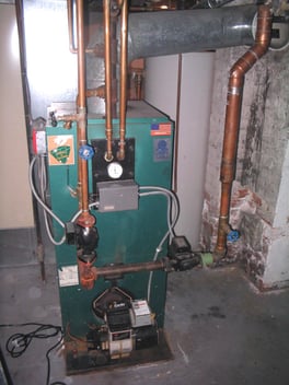 Old boiler in Delaware Valley area 