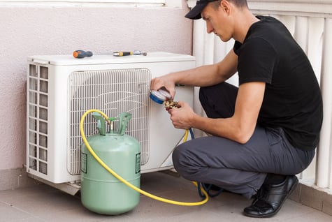 Replace Freon air conditioner
