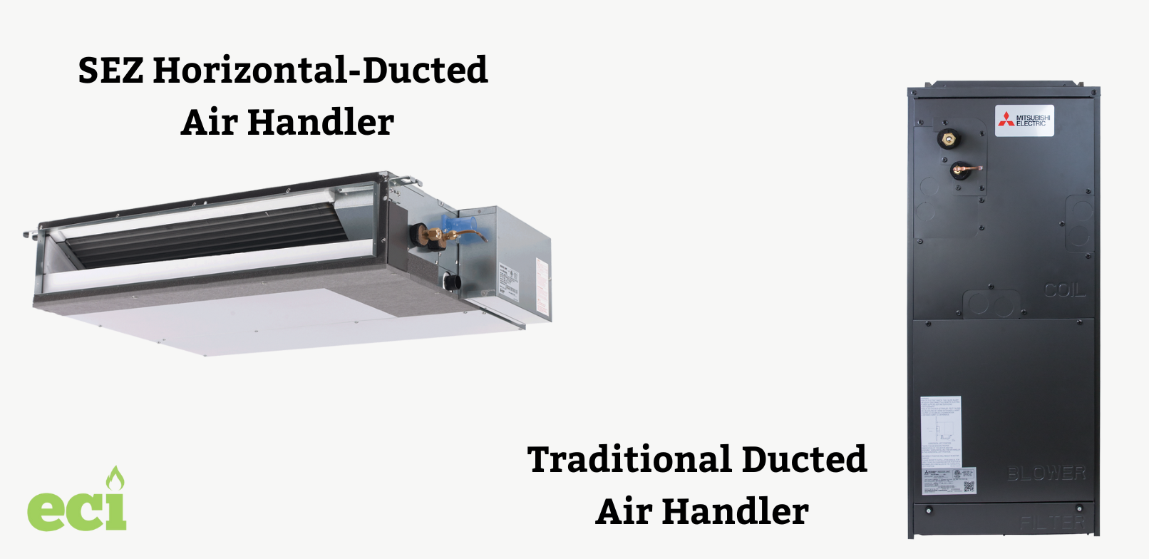 SEZ Horizontal-Ducted Air Handler Vs Traditional