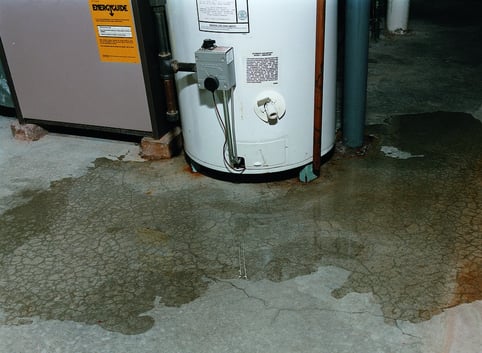 Water heater leak