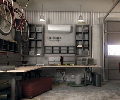 Ductless for garages