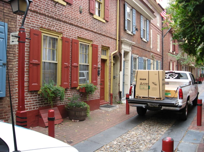 Cooling Elfreth's Alley with Mitsubishi Ductless Splits