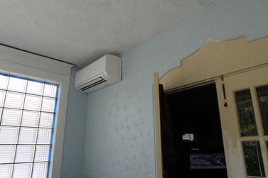 Ductless mini split install in Bristol Borough