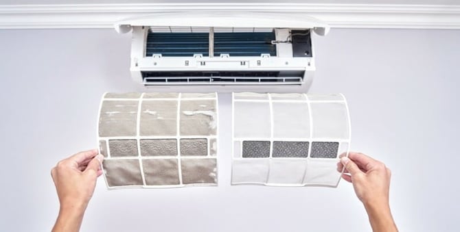 dirty air filters vs clean air filters