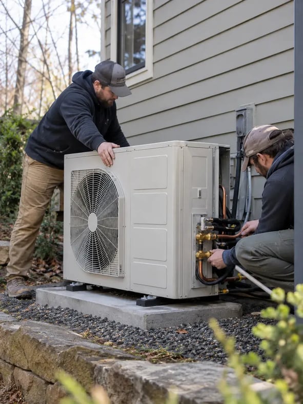 Residential heating and cooling system inspected for reliable HVAC contractor services in Ardmore - PA Residential heating and cooling system inspected for reliable HVAC contractor services in Ardmore - PA