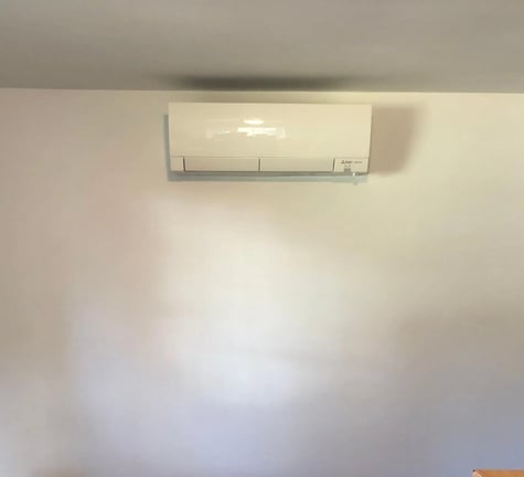 Mitsubishi Hyper Heat Ductless Mini Split Indoor