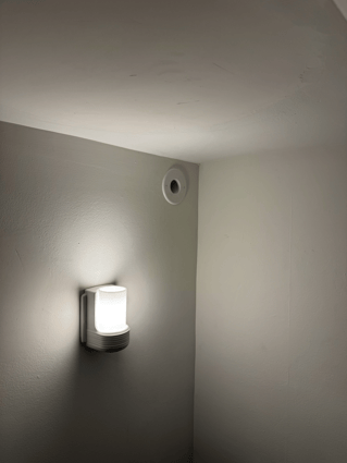 One of several outlets where the airflow comes from.