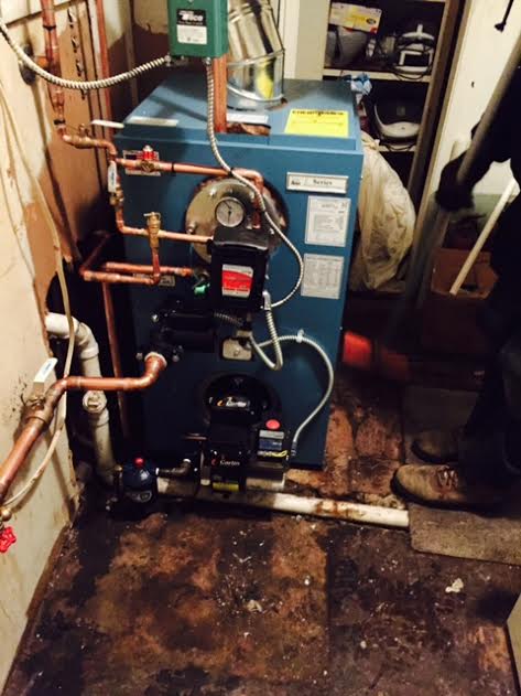 ECI Comfort installed a new thermo-dynamic S-series boiler in Bensalem, PA