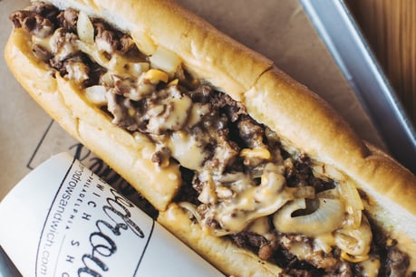 Woodrow's Philly cheesesteak