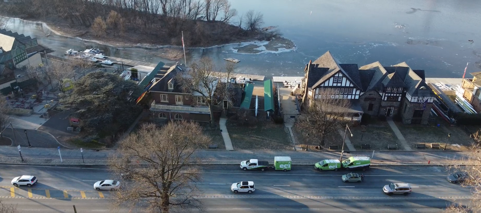 Mitsubishi Ductless AC Replacement in Boathouse Row, Philadelphia Following Flood Damage
