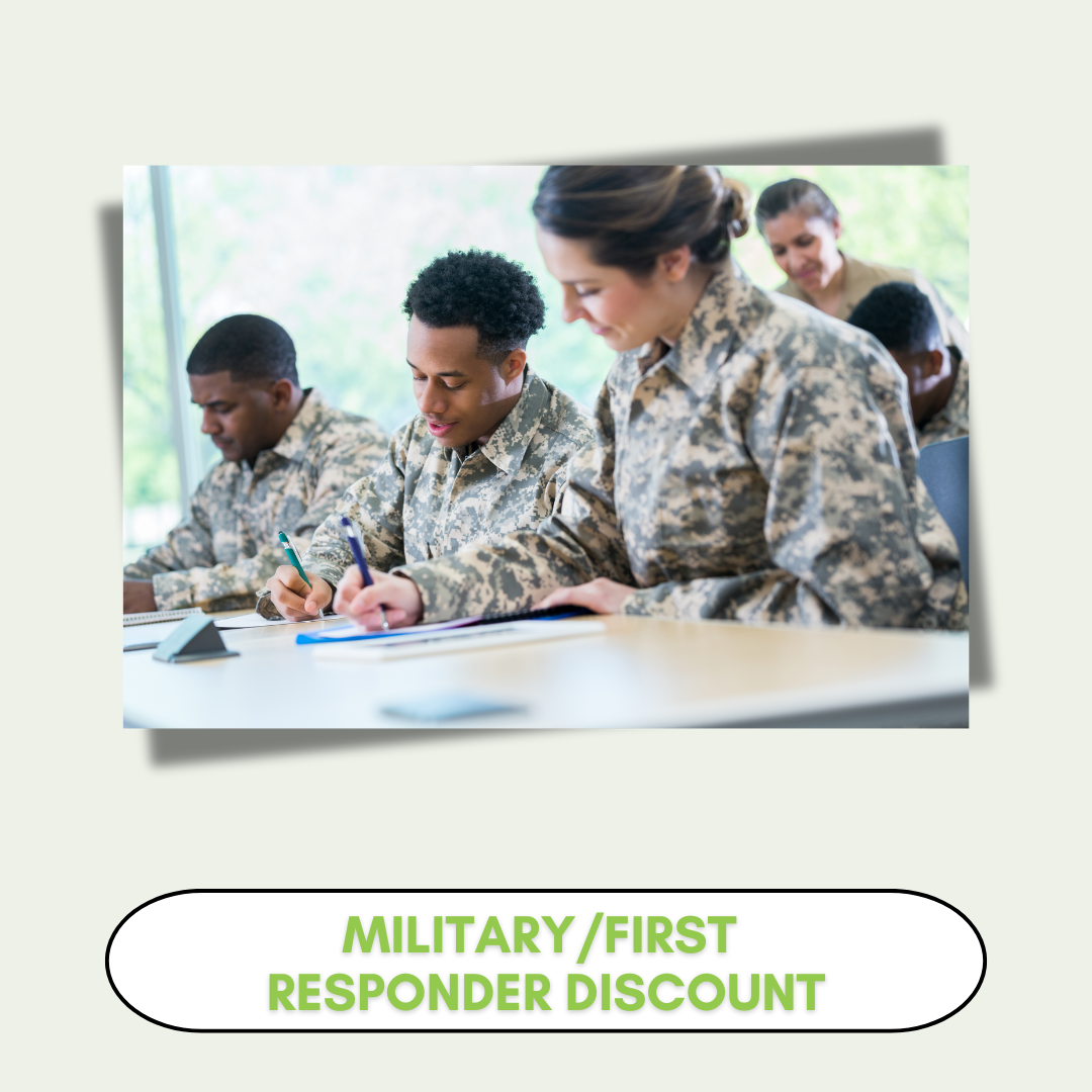 ECI Comfort military and first responder discount
