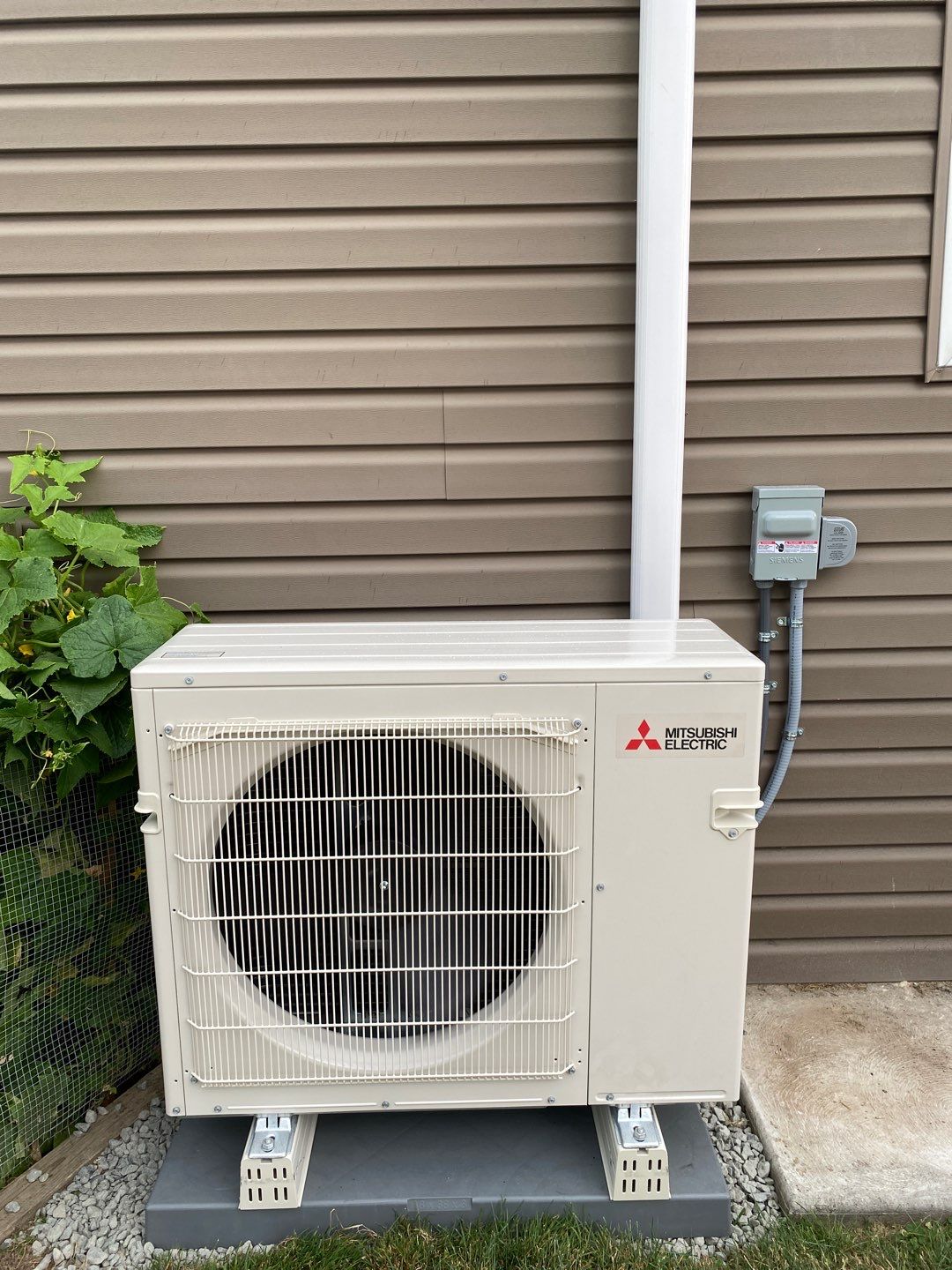 Heat pump installation in Levittown, Pa