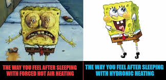 Benefits of hydronic heating, hydronic heating fixes dry air issues
