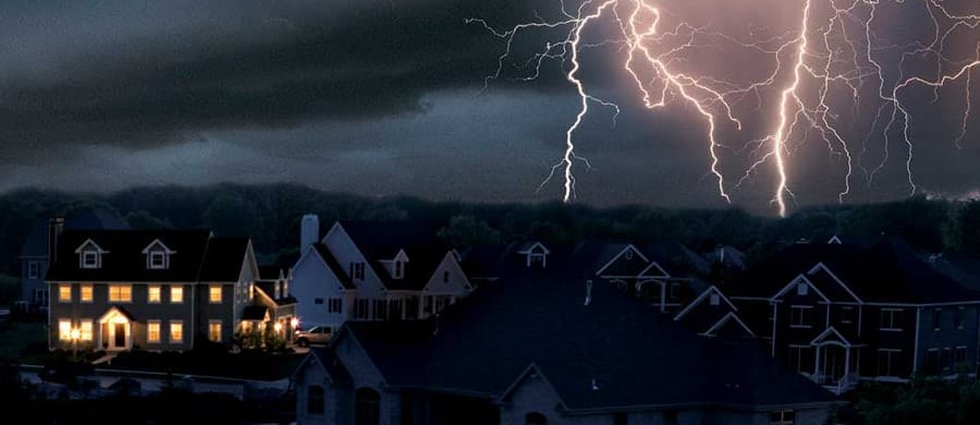 preventing a power outage from a storm with a generator