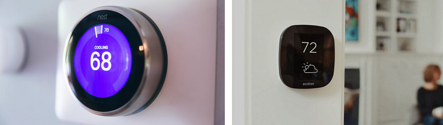 Nest learning thermostat vs ecobee smart thermostat