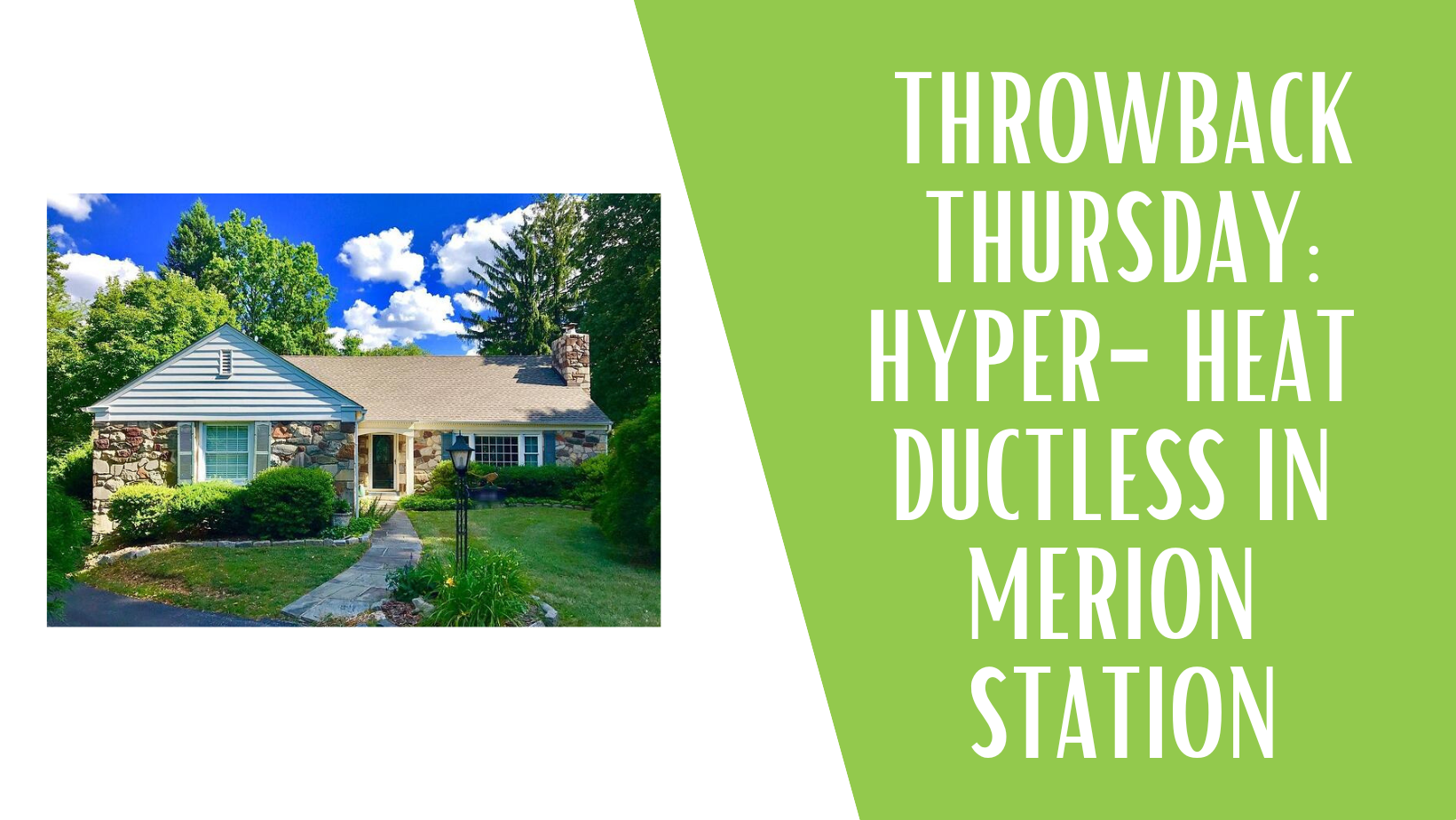 ECI upgrades Merion Station home comfort with Hyper-Heat ductless system