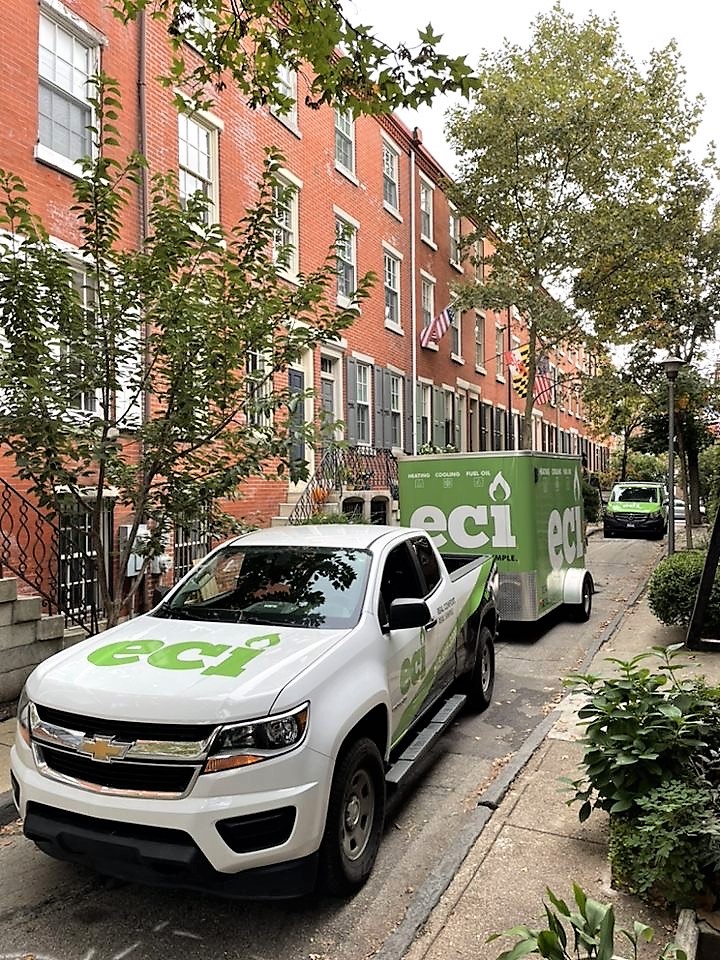 Truck in City